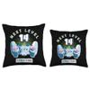 14 Birthday Gamer Next Level 14 Gaming Controller Boy Girl Throw Pillow view 3
