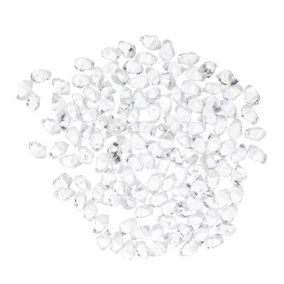 DECHOUS 1000pcs Fake Ice Cubes Acrylic Decorative Sticks Irregular Shape for Photography Props
