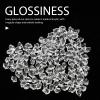 DECHOUS 1000pcs Fake Ice Cubes Acrylic Decorative Sticks Irregular Shape for Photography Props view 2