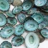 PEPPERLONELY 20 PC Green Limpet Shells Craft Sea Shells, 1 Inch ~ 1-1/4 Inch view 1