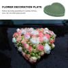 Didiseaon Wedding Car Floral Mud Plate DIY Flower Mud Block with Suction Cup Floral Foam with Suction Cup for Wedding Party Flower Arranging 12.20 X 11.41 X 1.57 in view 3