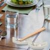 Alipis Japanese Style Chopstick and Spoon Rest Set - 12 Pack Ceramic Chopstick Holder for Dining Table Kitchen Utensil Organizer view 2