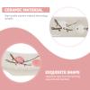 Alipis Japanese Style Chopstick and Spoon Rest Set - 12 Pack Ceramic Chopstick Holder for Dining Table Kitchen Utensil Organizer view 4