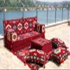 Arabic Floor Seating, Floor Pillows, Oriental Floor Couch, Custom Sofa Cover, Arabic Furniture, Arabic Majlis, Arabic Jalsah, Loveseat, Sofa Covers (Sofa Full Set, 8'' Thickness (20 cm)) view 2
