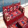 Arabic Floor Seating, Floor Pillows, Oriental Floor Couch, Custom Sofa Cover, Arabic Furniture, Arabic Majlis, Arabic Jalsah, Loveseat, Sofa Covers (Sofa Full Set, 8'' Thickness (20 cm)) view 3