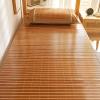 AYHOME Summer Sleeping Pad, Foldable Carbonized Bamboo Pad Smooth Double Sided Air Conditioning Pad, Suitable for Home School Dormitory Single Bed Cool Pad, Suitable for Summer Sleeping Pad Cool Pad view 1