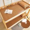 AYHOME Summer Sleeping Pad, Foldable Carbonized Bamboo Pad Smooth Double Sided Air Conditioning Pad, Suitable for Home School Dormitory Single Bed Cool Pad, Suitable for Summer Sleeping Pad Cool Pad view 2