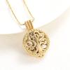 SHEIL Round Tree of Life Hollow Inner Long Tube Engraving Cremation Pendant Memorial Necklace Ash Holder Urn Funeral Keepsake Jewelry view 2