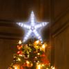 LAMPHOME Christmas Tree Topper DG (8.3 Inch 31 LED Twinkling White) view 2