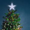 LAMPHOME Christmas Tree Topper DG (8.3 Inch 31 LED Twinkling White) view 3