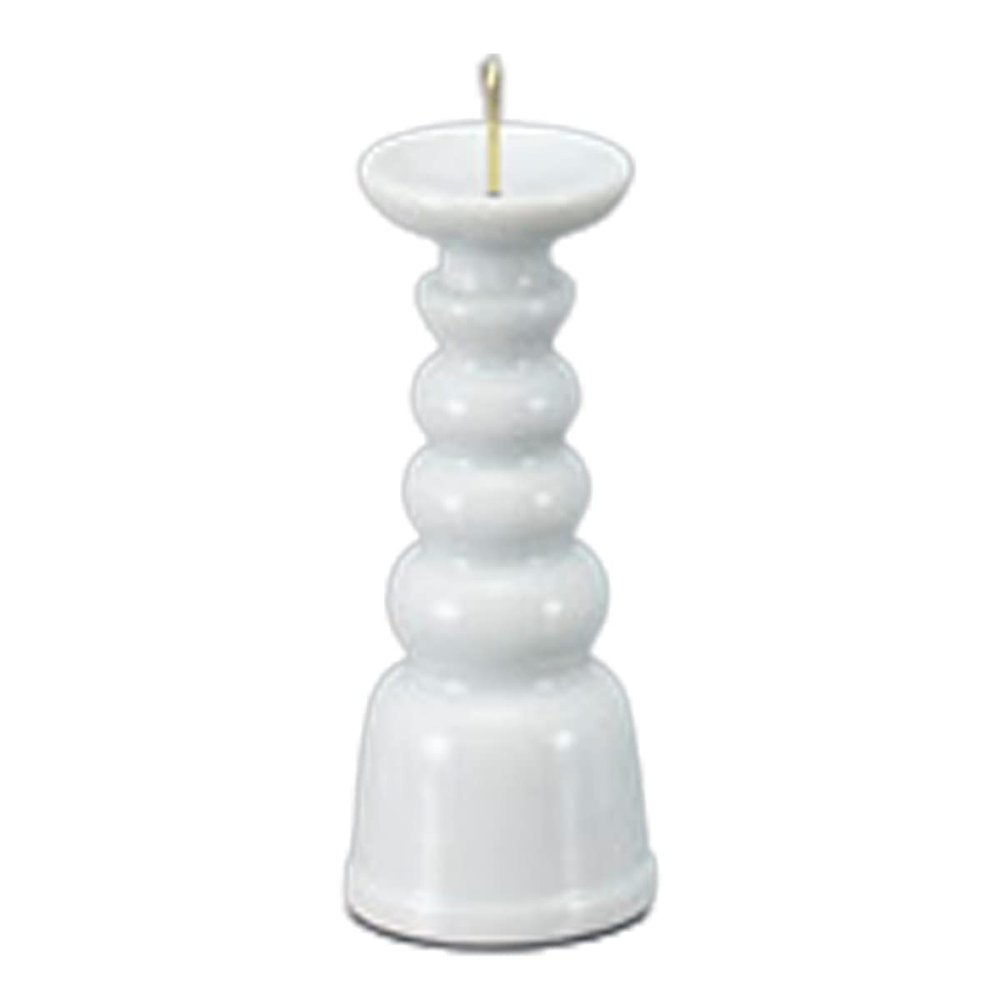 Yamashita Kogei 794227461 Buddhist Altar Candle Holder, 4.0 x 1.8 inches (4.5 x 11.3 cm)