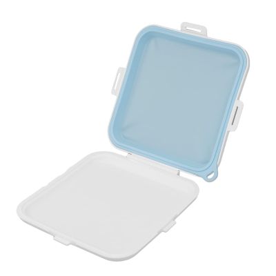 TOPINCN Sandwhich Containers, Portable Sandwiches Storage Box Reusable Sandwich Food Storage Containers Sandwich Box for Kids Adults(Blue)