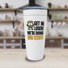 Bus School Driver White Viking Tumbler 20oz - Get In Loser! Were Doing Bus Stuff!! - Appreciation Bus Director Driving Specialist Retirement Dad view 3