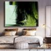Abstract Painting, Textured Floral Art, Large Wall Art, Palette Knife Art, Original Oil Painting, Large Canvas Art, Home Wall Decor 36x36 inches view 3