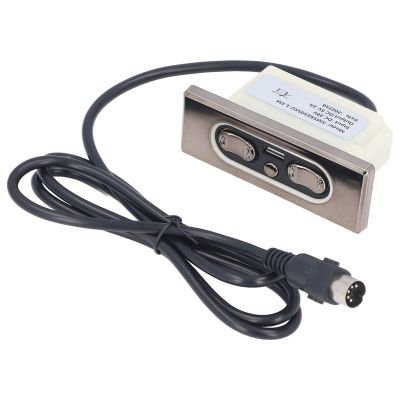 Buachois Power Recliner Switch, 5 Button Electric Sofa Remote with USB,Lift Chair Control Switch,29V Electric Sofa Recliner Controller,Replacement Parts for Power Recliner