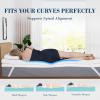 3 Inch King Size Memory Foam Mattress Topper, Cooling Gel Bed Topper with Removable Cover, Soft & Pain Relief & Breathable, CertiPUR-US & Oeko-Tex Certified view 3