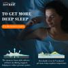 3 Inch King Size Memory Foam Mattress Topper, Cooling Gel Bed Topper with Removable Cover, Soft & Pain Relief & Breathable, CertiPUR-US & Oeko-Tex Certified view 4
