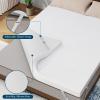 3 Inch Memory Foam Mattress Topper Twin XL, Cooling Gel Bed Topper with Removable Cover, Soft & Pain Relief & Breathable, CertiPUR-US & Oeko-Tex Certified view 4