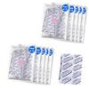 100cc (10 Pack of 10 Packets, Total 100 Packets) Oxygen Absorbers for Food Storage, Food Grade Oxygen Absorbers Packets with Oxygen Indicator for Long Term Storage and Preservation (100CC(100-Pack)) view 1
