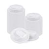 Restaurantware LIDS ONLY: Restpresso Lids For 8 12 16 and 20-OZ Paper Coffee Cups 25 Detachable Plug Disposable Paper Cup Lids - Spout Clear Plastic Hot Cup Lids Cups Sold Separately view 1