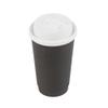 Restaurantware LIDS ONLY: Restpresso Lids For 8 12 16 and 20-OZ Paper Coffee Cups 25 Detachable Plug Disposable Paper Cup Lids - Spout White Plastic Hot Cup Lids Cups Sold Separately view 2