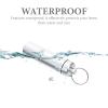 Homoyoyo 3pcs Aluminum Toothpick Holders Portable Cotton Swab Containers Keychain for Outdoor Travel and Daily Use view 4
