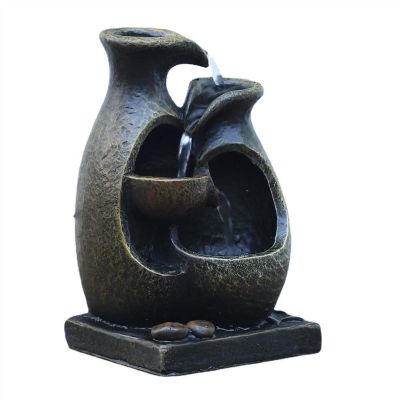 TOMYEUS Indoor Fountains Dcor Desktop Fountain Interior Living Room Decoration Water Fountain Bedroom Tabletop Waterfall Fountains Office Desk Decor Lucky Fountain Tabletop Water Fountain
