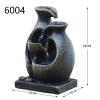 TOMYEUS Indoor Fountains Dcor Desktop Fountain Interior Living Room Decoration Water Fountain Bedroom Tabletop Waterfall Fountains Office Desk Decor Lucky Fountain Tabletop Water Fountain view 2