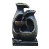 TOMYEUS Indoor Fountains Dcor Desktop Fountain Interior Living Room Decoration Water Fountain Bedroom Tabletop Waterfall Fountains Office Desk Decor Lucky Fountain Tabletop Water Fountain view 4