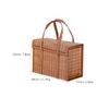 SHERCHPRY Folding Basket Portable Woven Storage for Home Organization Lightweight and Versatile for Fruits Snacks and Vegetables Decorative and Practical Use view 2