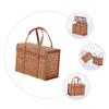 SHERCHPRY Folding Basket Portable Woven Storage for Home Organization Lightweight and Versatile for Fruits Snacks and Vegetables Decorative and Practical Use view 3