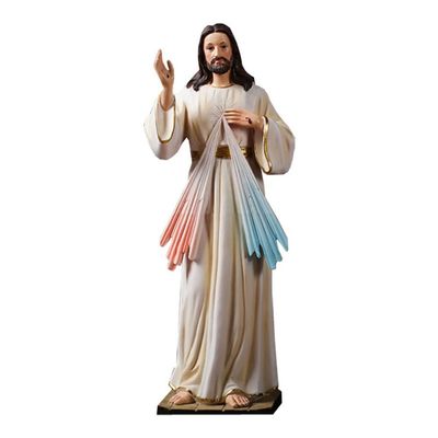 12inch Jesus Divine Mercy Statue, for Decor Holy Figurine Sculpture Figure Catholic Christian Souvenirs Gifts