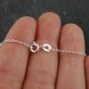 1mm Cable Chain Necklace - 925 Sterling Silver -16", 18", 20" Rolo Dainty Thin view 1