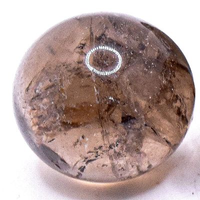 HQRP 20mm Clear Brown Smoky Quartz Sphere Polished Natural Sparkling Translucent Gemstone Crystal Mineral Decor Ball - China (1PC)