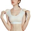 Women 2 in 1 Built-in Shoulder Pad Female Breathable Fitness Tops Push Up Bra Vest,White-Small view 1