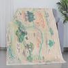 100 Acre Wood Map Jungle Blanket, Blankets Custom Bear Blanket, Cartoon Cute Flannel Fleece Throw Anime for Kids Teens Adults Warm Super Soft Cozy (Large (80x60)) view 2
