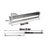 DONGYUE Pull-Out Adjustable Trouser Rack,30-80cm Retractable Wardrobe Rail Organizer, for Wardrobe Closet Towel Rack/tie Rack, Space Saving and Storage (Size : 30cm/11.8in) view 2