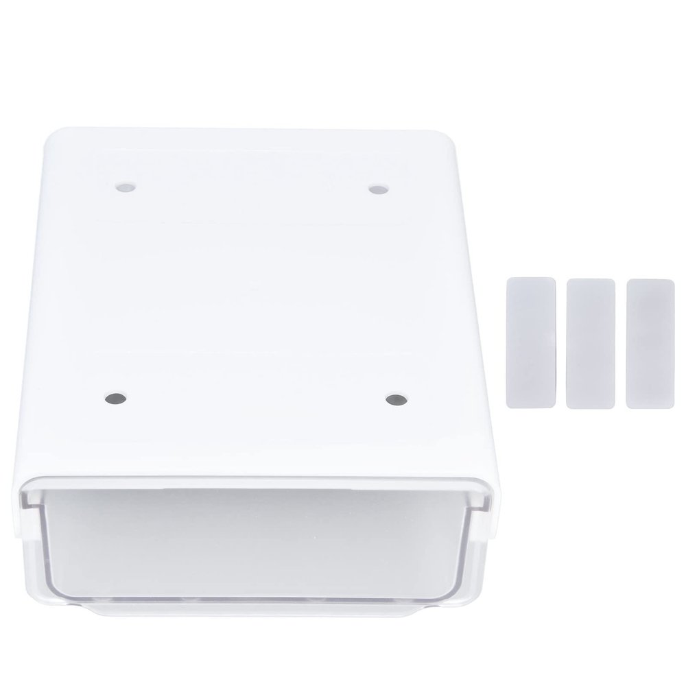 Acrylic Drawer Storage Concealed Space Saving Acrylic Drawer Storage Holder with 3 Pastes for Home Officed (L) , Acrylic Drawer Storage ConcealeDrawer Storage Box , Acrylic Drawer Storage ConcealeDr