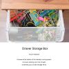Acrylic Drawer Storage Concealed Space Saving Acrylic Drawer Storage Holder with 3 Pastes for Home Officed (L) , Acrylic Drawer Storage ConcealeDrawer Storage Box , Acrylic Drawer Storage ConcealeDr view 2