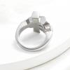 SHEIL Cremation Ring for Ash Cross Memorial Urn Jewelry Human/Pet Ash Holder Stainless Steel Funeral Keepsake Gift for Your Loved One,6 view 3