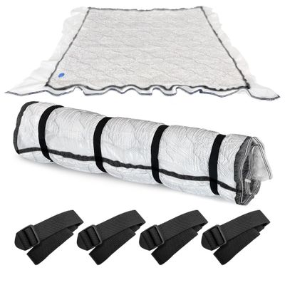 Queen/Full Mattress Vacuum Bag for Moving and Storage, Memory Foam Latex Mattress Storage Bags Full Queen Size for Mattress up to 14 Inches