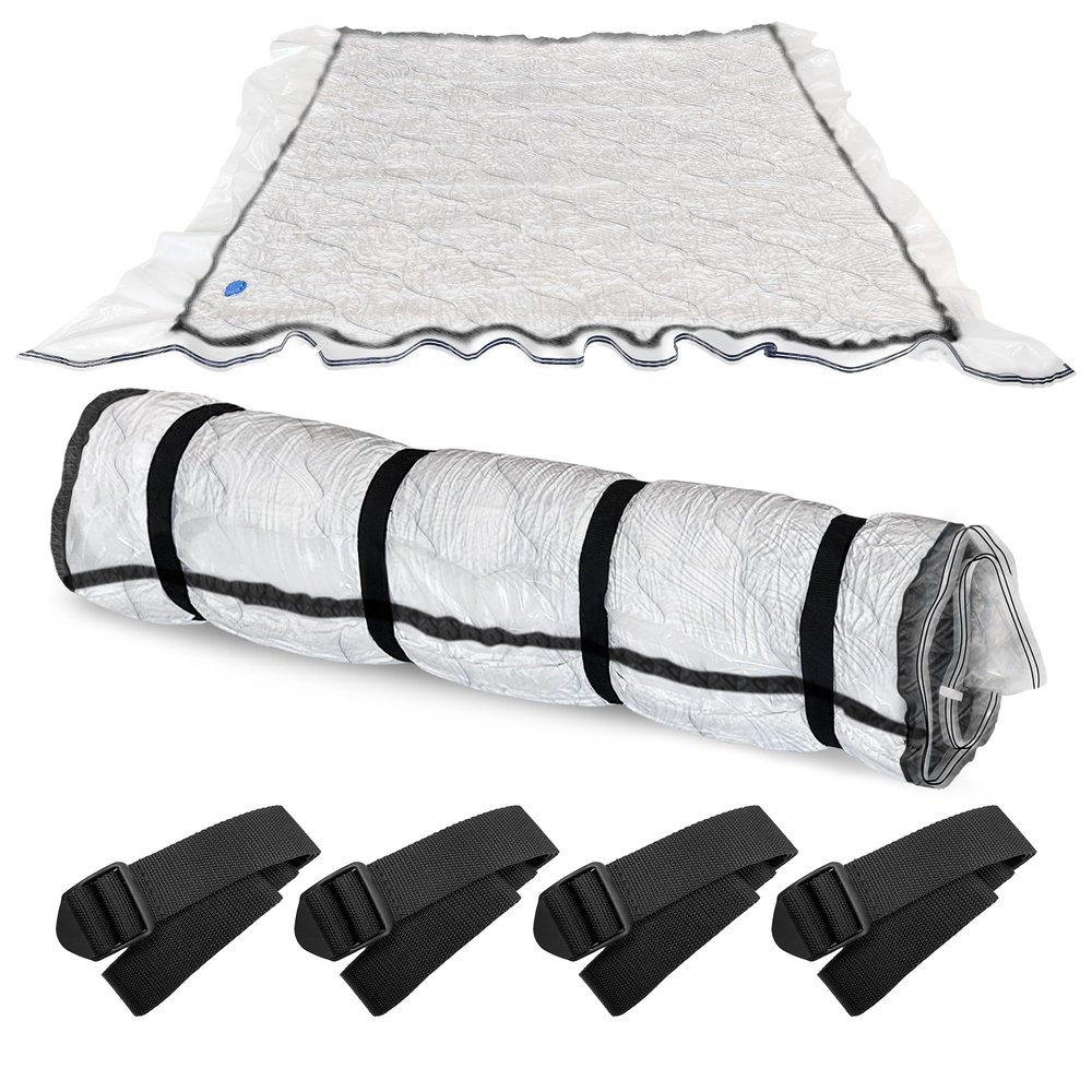 Queen/Full Mattress Vacuum Bag for Moving and Storage, Memory Foam Latex Mattress Storage Bags Full Queen Size for Mattress up to 14 Inches