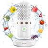 Heyjar Fruit and Vegetable Cleaner,Portable Wireless Food Purifier,Fruit Washing Machine with OH-ion Purification Technology for Cleaning Fruit,Vegetable,Rice,Tableware (White) view 1