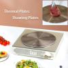 JIENAQIN 9.45inch Induction Cooktop Mat, Induction Converter Heat Diffuser Simmer Ring Plate,Stainless Steel Heat Diffuser Induction Plate with Stainless Handle Adapter Converter (24cm) view 4