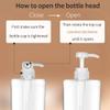 Pump Bottle Dispenser 22oz/650ml Jansburg 2Pack Refillable Square Plastic Lotion Dispenser Empty Lotion Pump Bottle for Essential Oil Lotion, Shampoo, Bathroom Travel Clear view 4