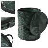 29.5-Gallon Pop up Outdoor Garbage Can Set - Set of 2 Collapsible Trash Cans for Parties, Yard Waste, or Laundry - Camping Accessories by Wakeman view 3