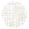 Cheungs Iquara Large Silver Round Metal Wall Art (5800SV) view 3