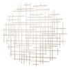 Cheungs Iquara Large Silver Round Metal Wall Art (5800SV) view 4