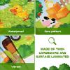 Pajean 24 Set Farm Animal Popcorn Boxes Farm Party Supplies Barn Birthday Decorations Snack Goodie Boxes for Baby Shower Barn Party Favors view 3