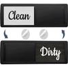 Oxepleus Clean Dirty Magnet for Dishwasher Farmhouse Design (B-Black) view 1